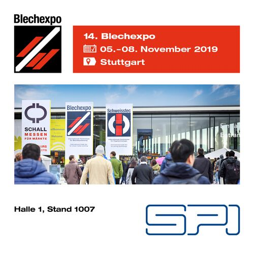 Blechexpo 2019 - SPI - Halle 1, Stand 1007