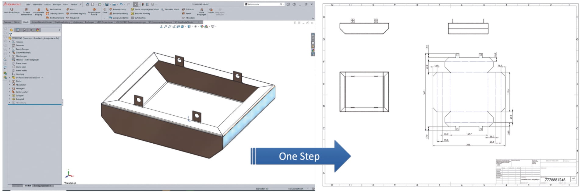 SPI preview one step