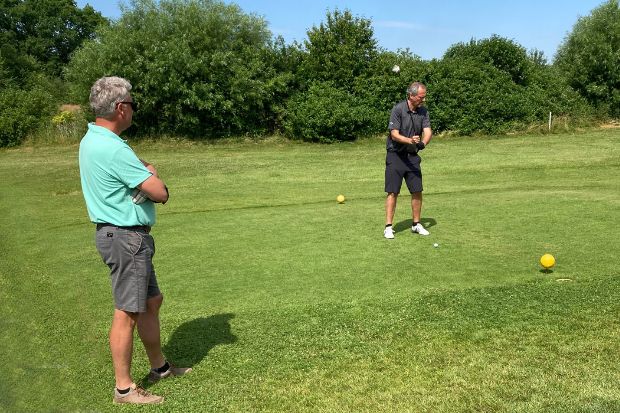 Gemeinsames Golferlebnis für den guten Zweck