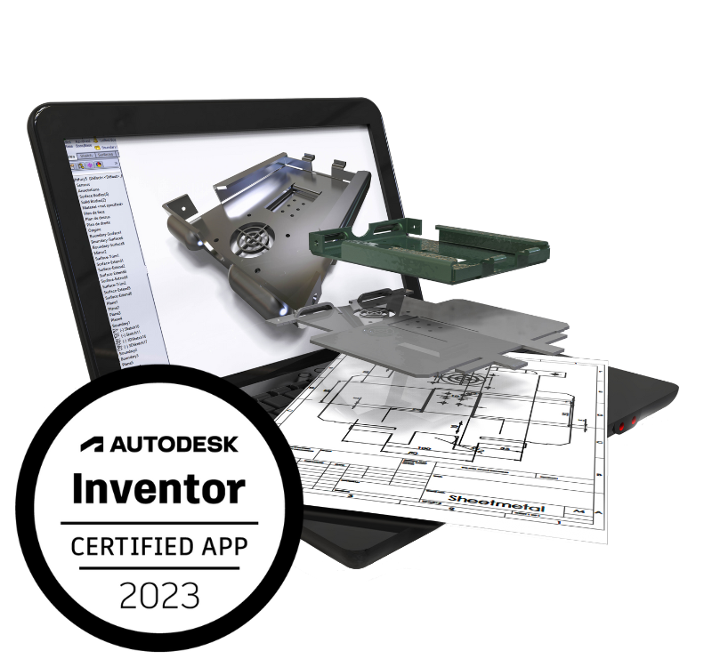 SPI-sheetmetal-inventor-2023 SPI SheetMetal Inventor - Autodesk Inventor Certified