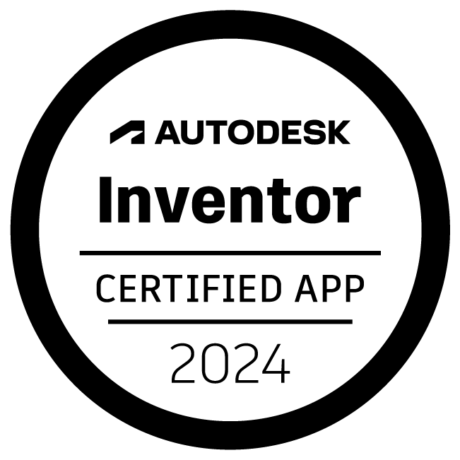 Autodesk Inventor 2024 certified app logo