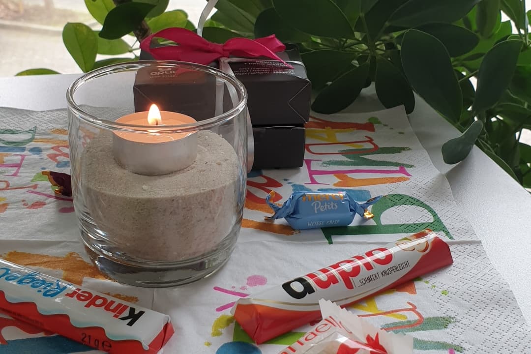 Geburtstagstisch bei SPI